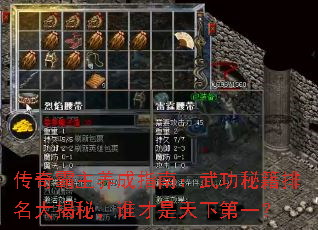 �����������ָ�ϣ��书�ؼ���������أ�˭�������µ�һ��