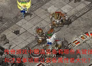 ������Ϸ�ж���װ������Щ�ؼ����ɺ�ע����������װ��������󻯣�